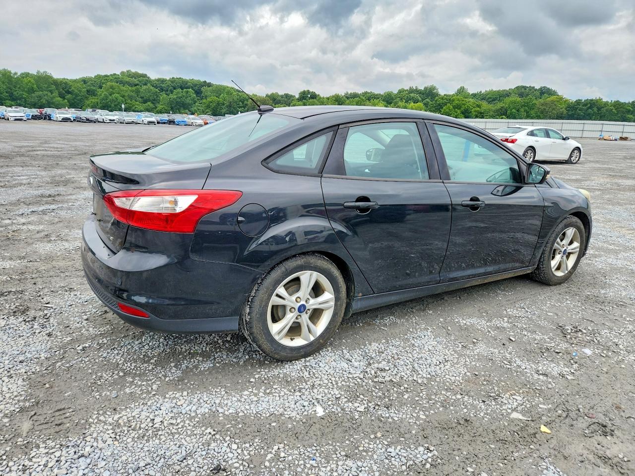 2014 Ford Focus Se Black vin: 1FADP3F27EL366248