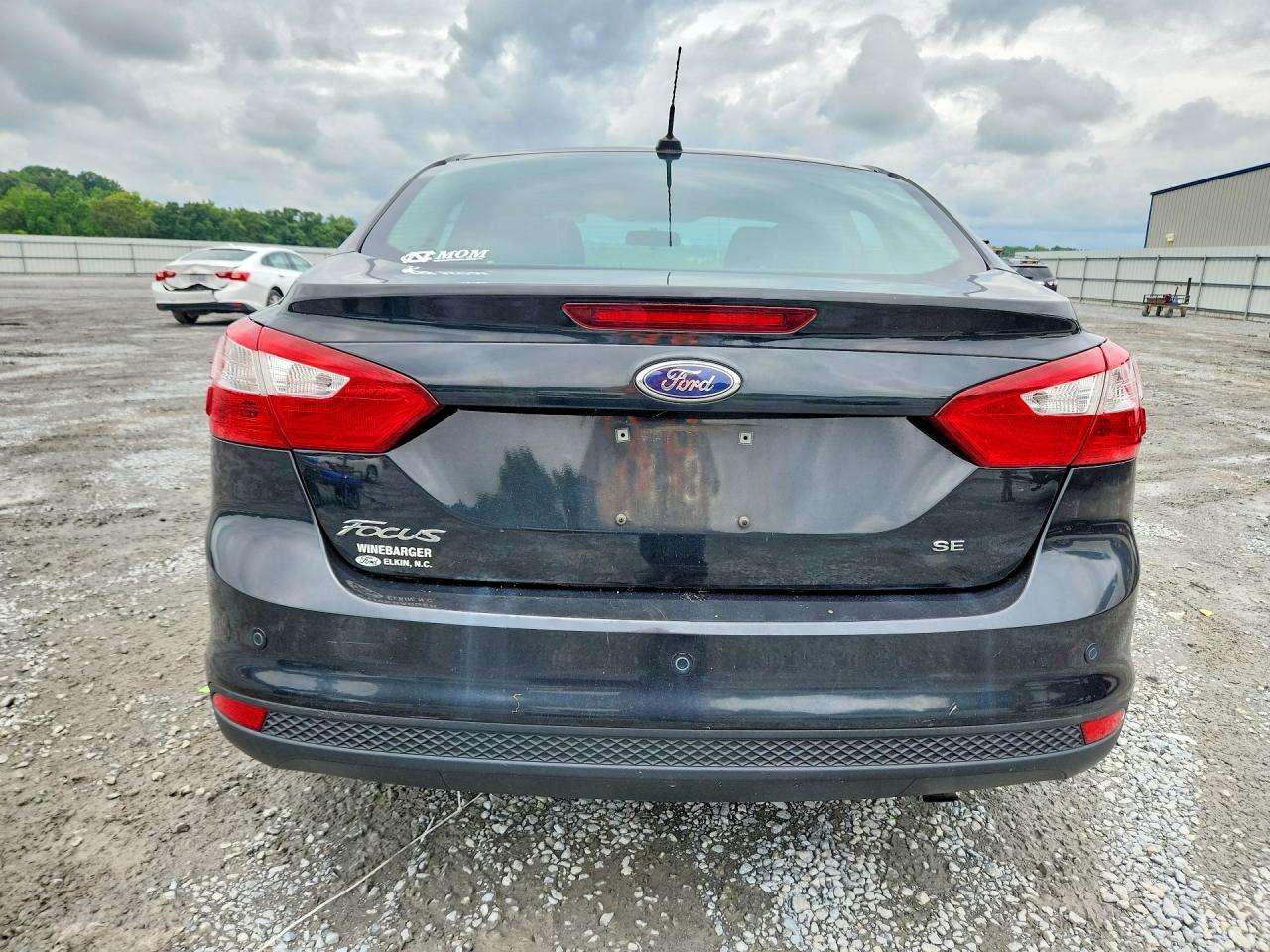 2014 Ford Focus Se Black vin: 1FADP3F27EL366248