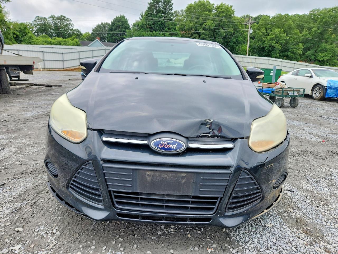 2014 Ford Focus Se Black vin: 1FADP3F27EL366248