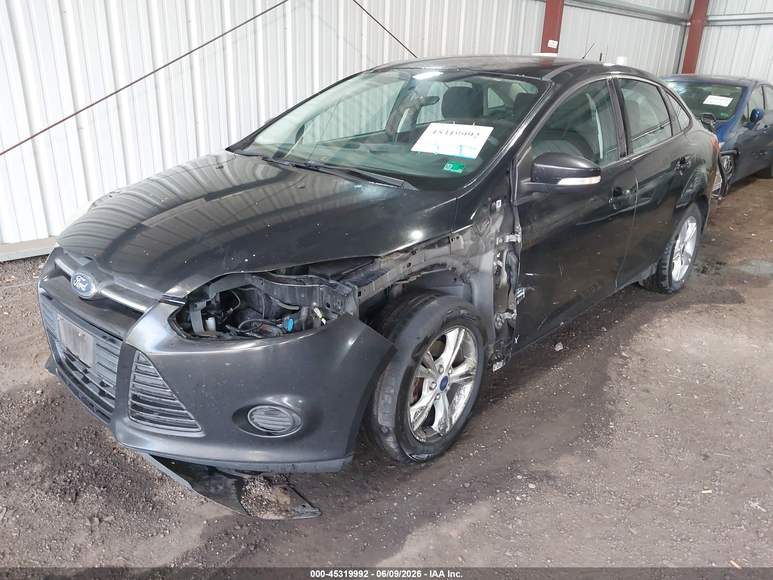 2014 Ford Focus Se Dark Blue vin: 1FADP3F27EL369070
