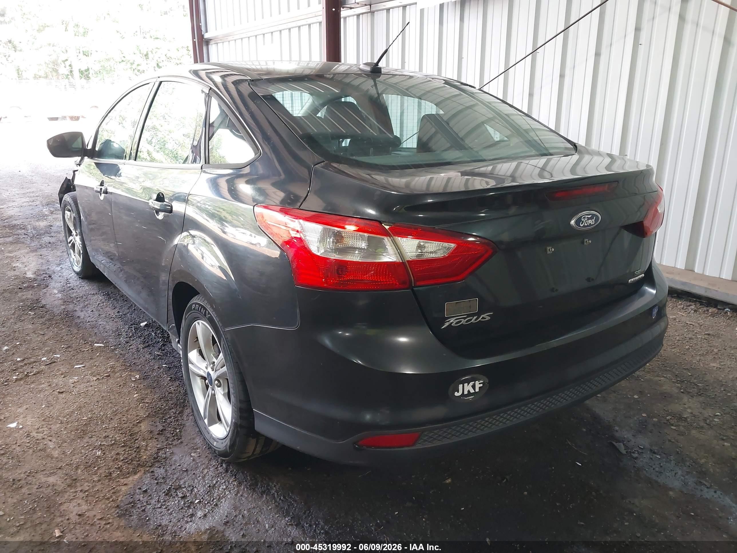 2014 Ford Focus Se Dark Blue vin: 1FADP3F27EL369070