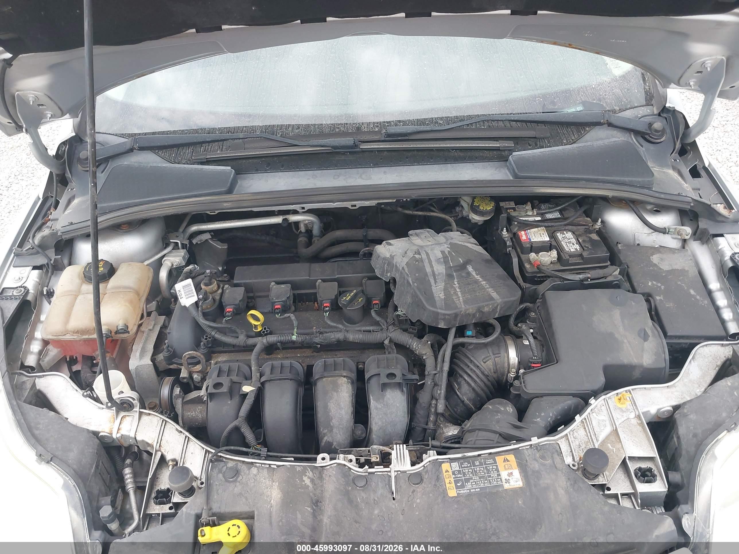 2014 Ford Focus Se Серебряный vin: 1FADP3F27EL382255