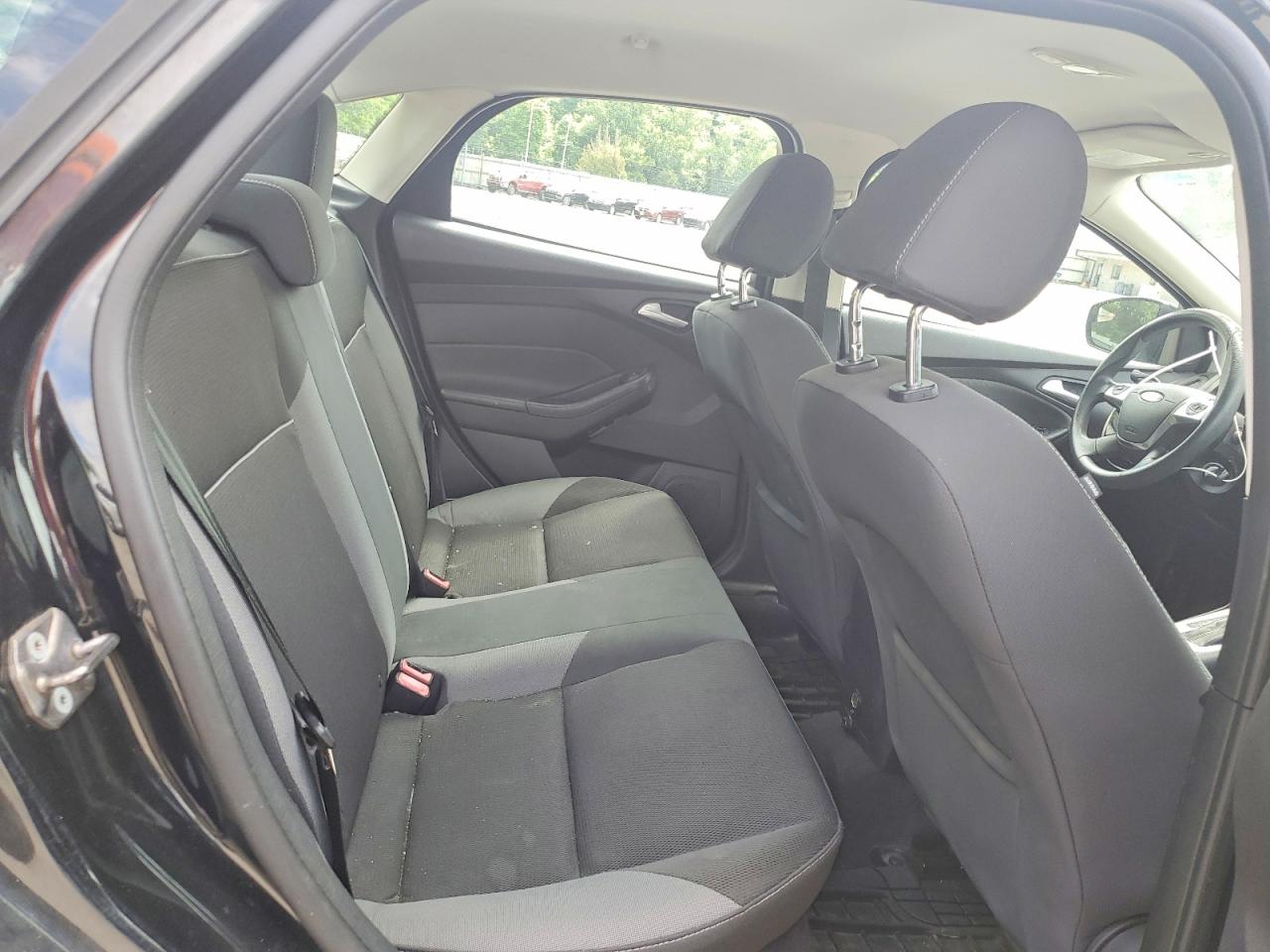 2014 Ford Focus Se Black vin: 1FADP3F27EL390002