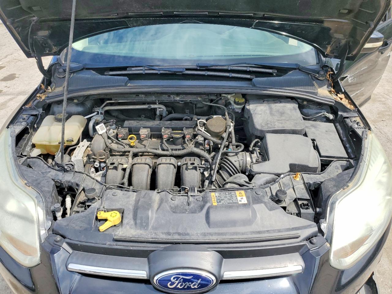 2014 Ford Focus Se Black vin: 1FADP3F27EL390002