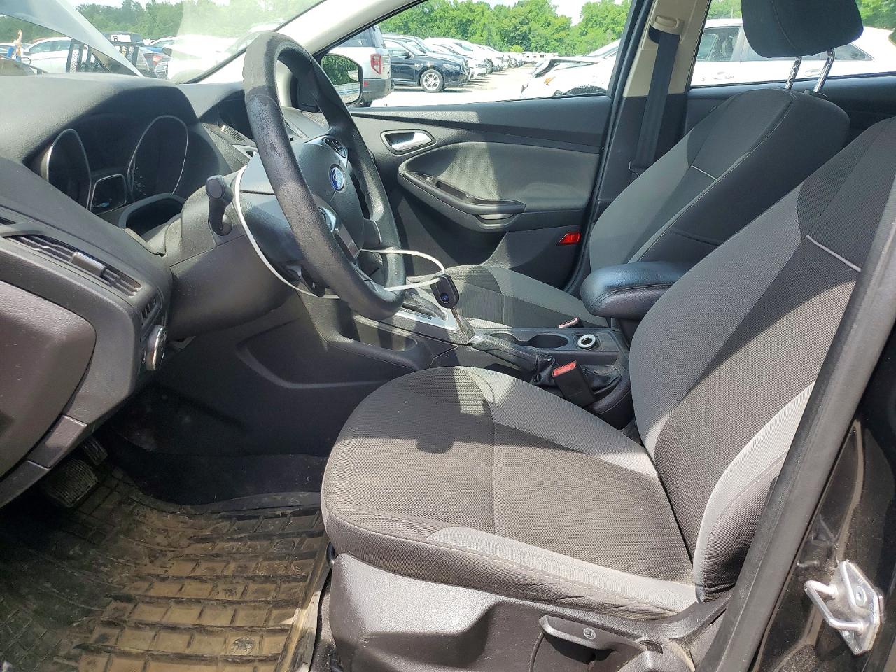 2014 Ford Focus Se Black vin: 1FADP3F27EL390002