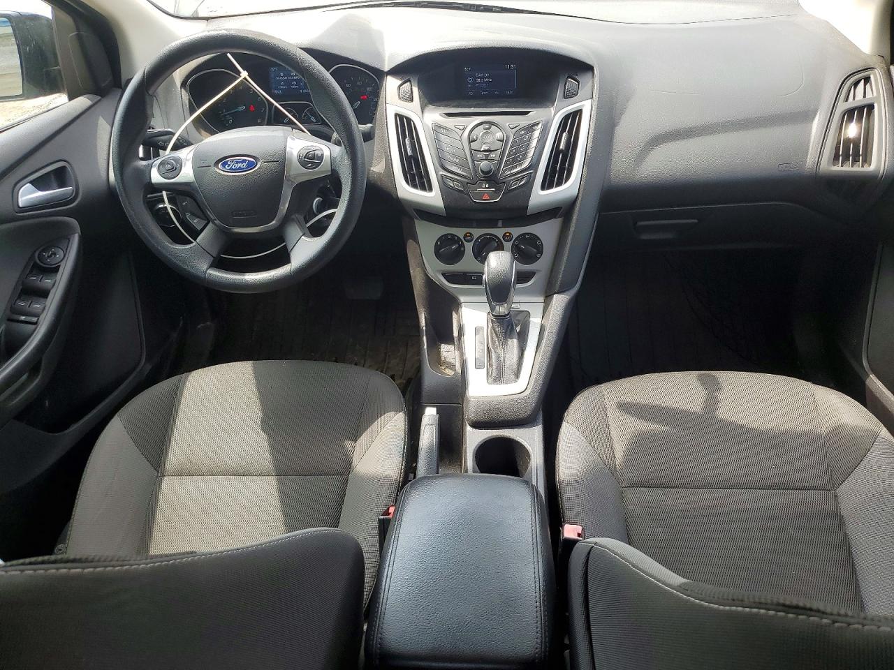 2014 Ford Focus Se Black vin: 1FADP3F27EL390002