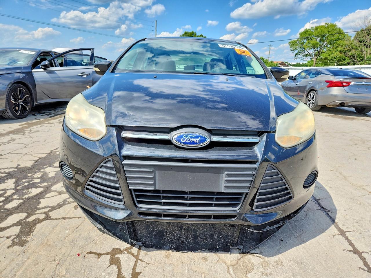 2014 Ford Focus Se Черный vin: 1FADP3F27EL394034