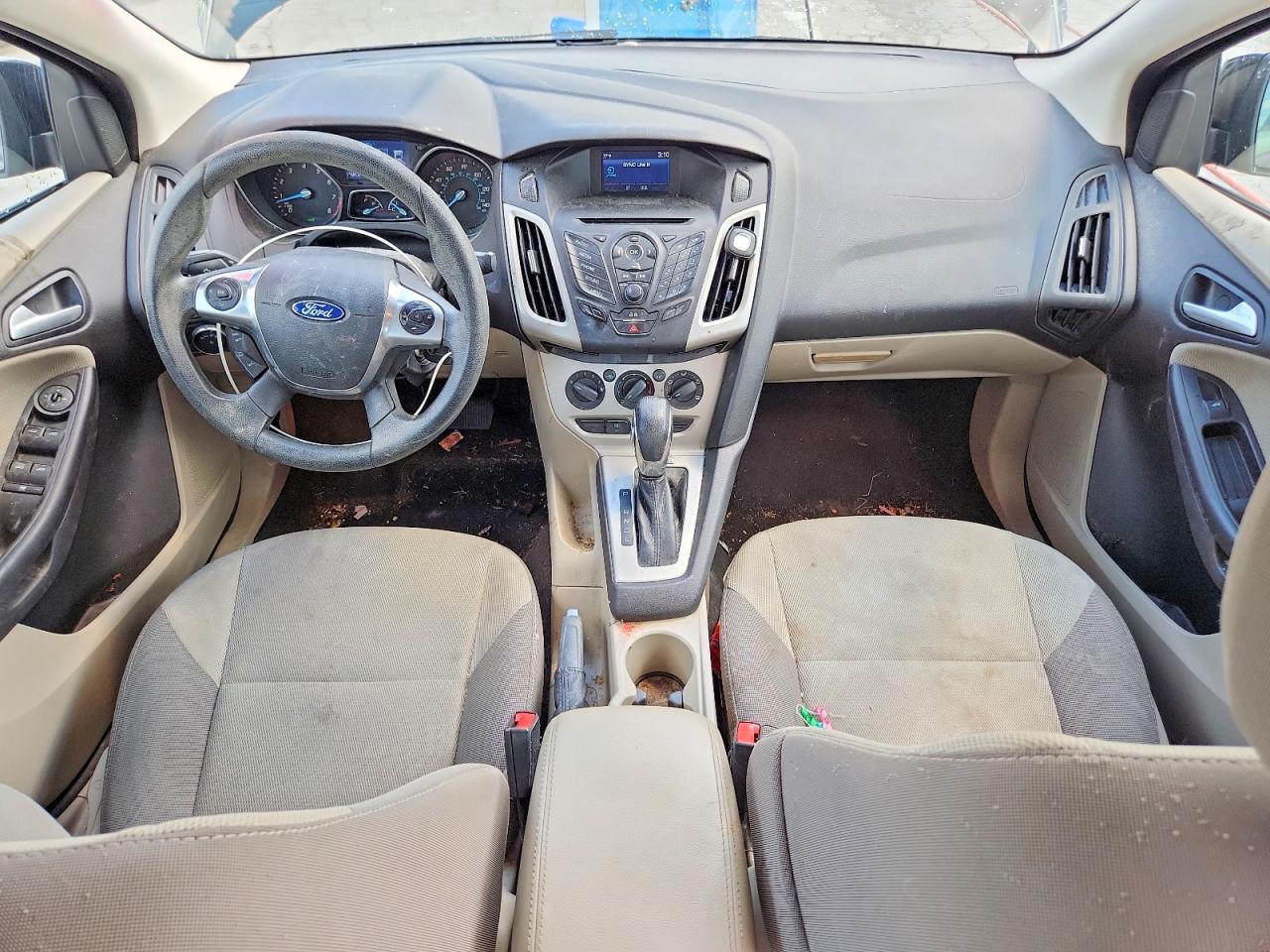 2014 Ford Focus Se Черный vin: 1FADP3F27EL394034
