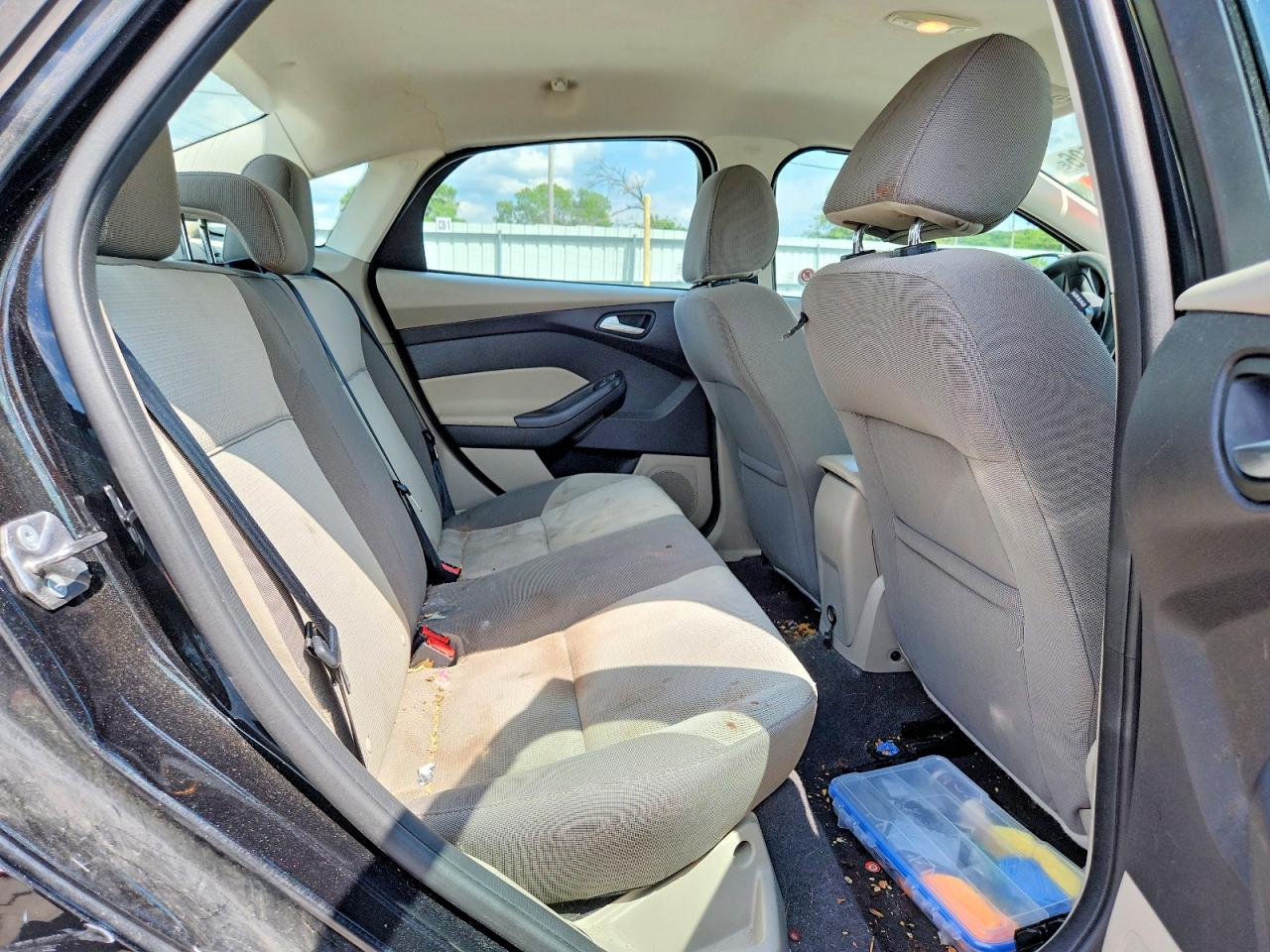2014 Ford Focus Se Черный vin: 1FADP3F27EL394034