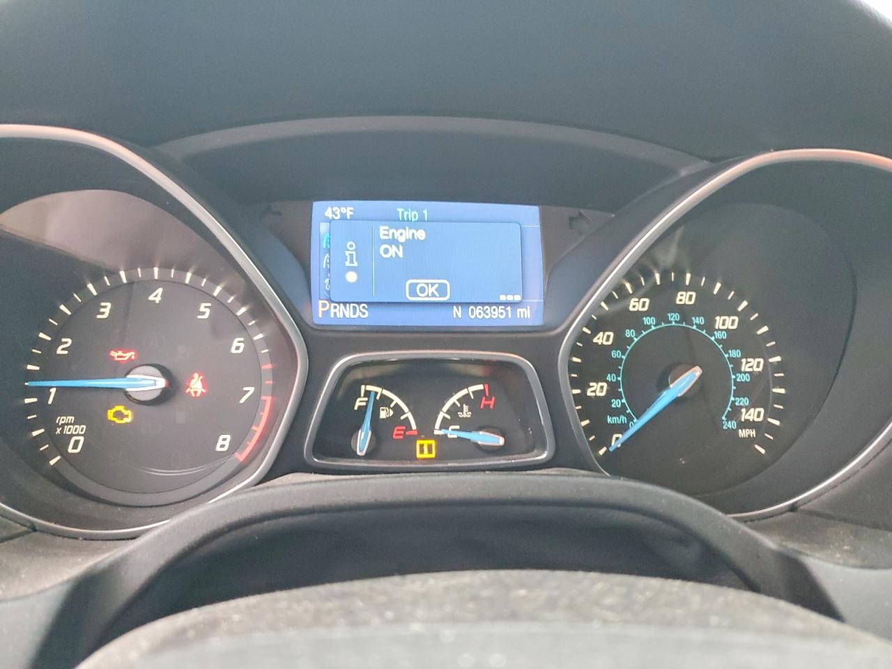 2014 Ford Focus Se Red vin: 1FADP3F27EL398889