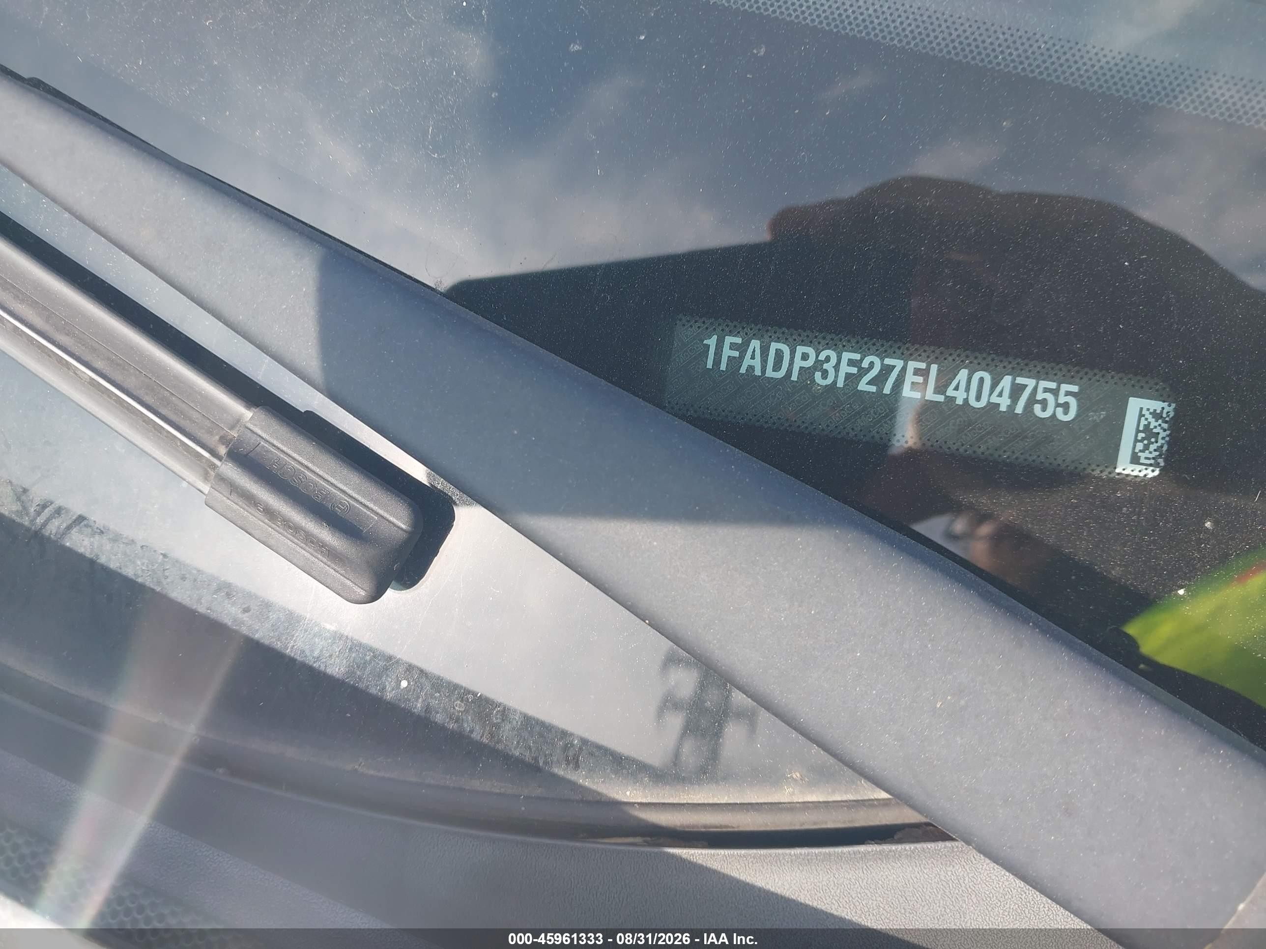 2014 Ford Focus Se Черный vin: 1FADP3F27EL404755