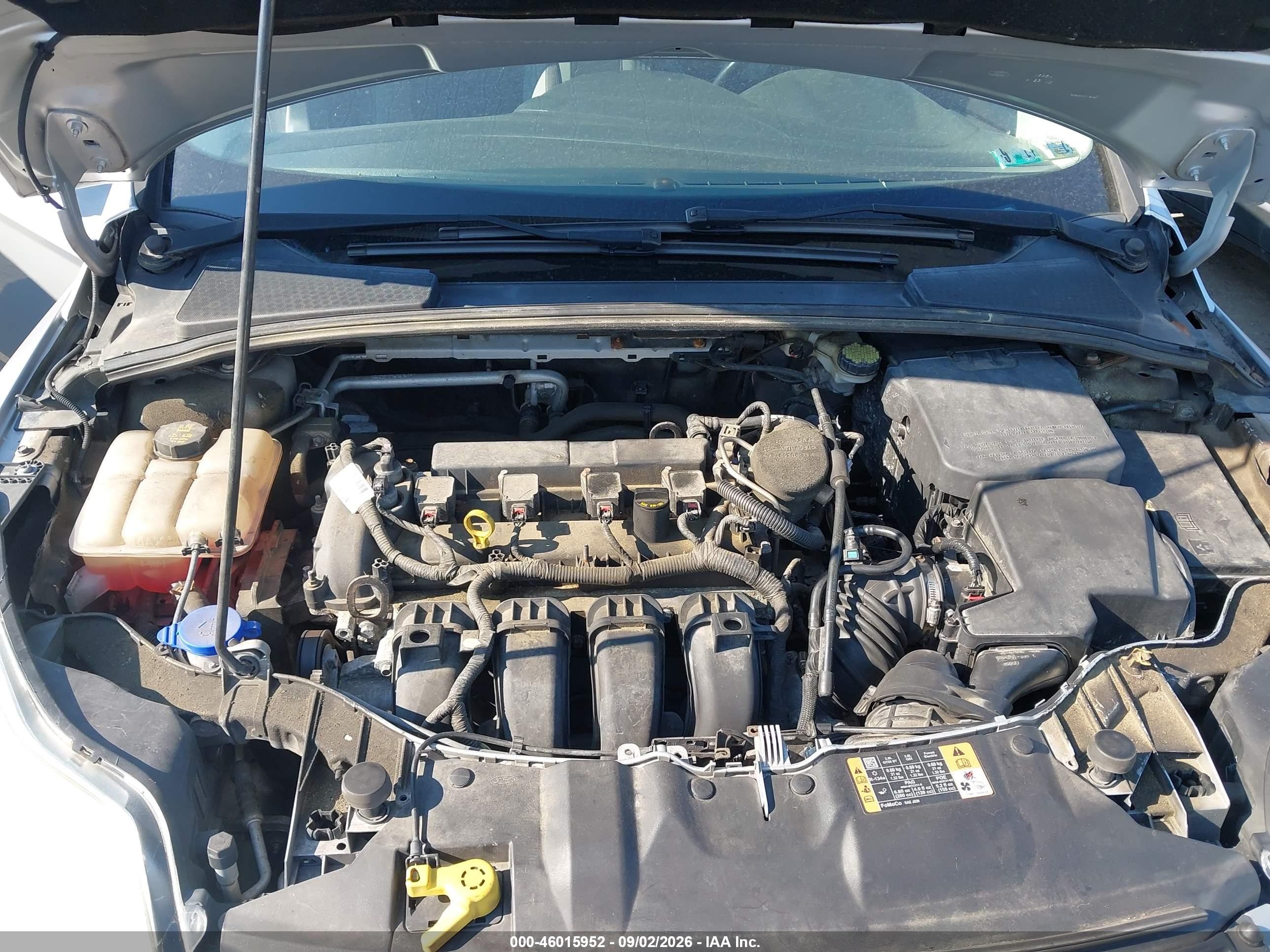 2014 Ford Focus Se Silver vin: 1FADP3F27EL418414
