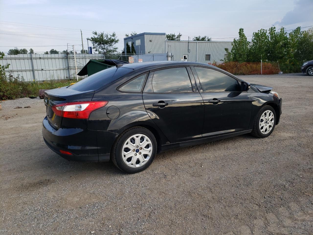 2014 Ford Focus Se Black vin: 1FADP3F27EL423516