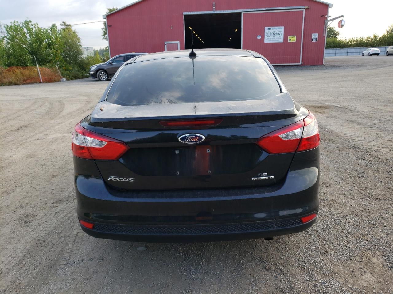 2014 Ford Focus Se Black vin: 1FADP3F27EL423516