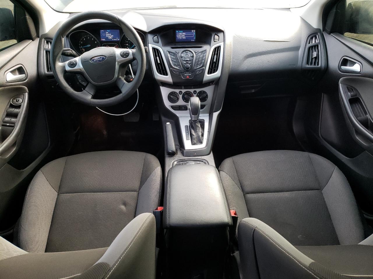 2014 Ford Focus Se Black vin: 1FADP3F27EL423516