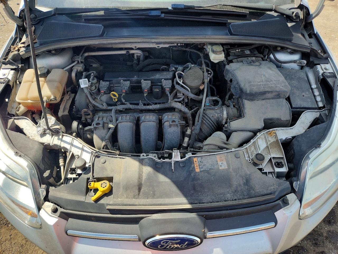 2014 Ford Focus Se Silver vin: 1FADP3F27EL438467