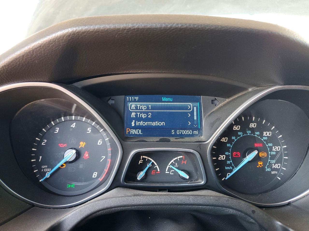 2014 Ford Focus Se Charcoal vin: 1FADP3F27EL441952