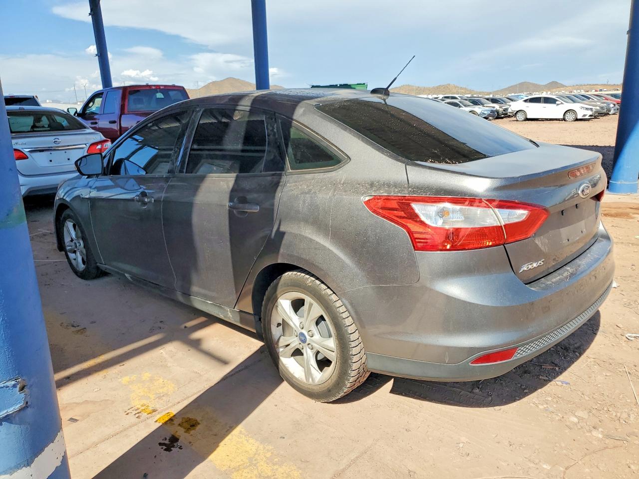 2014 Ford Focus Se Charcoal vin: 1FADP3F27EL441952