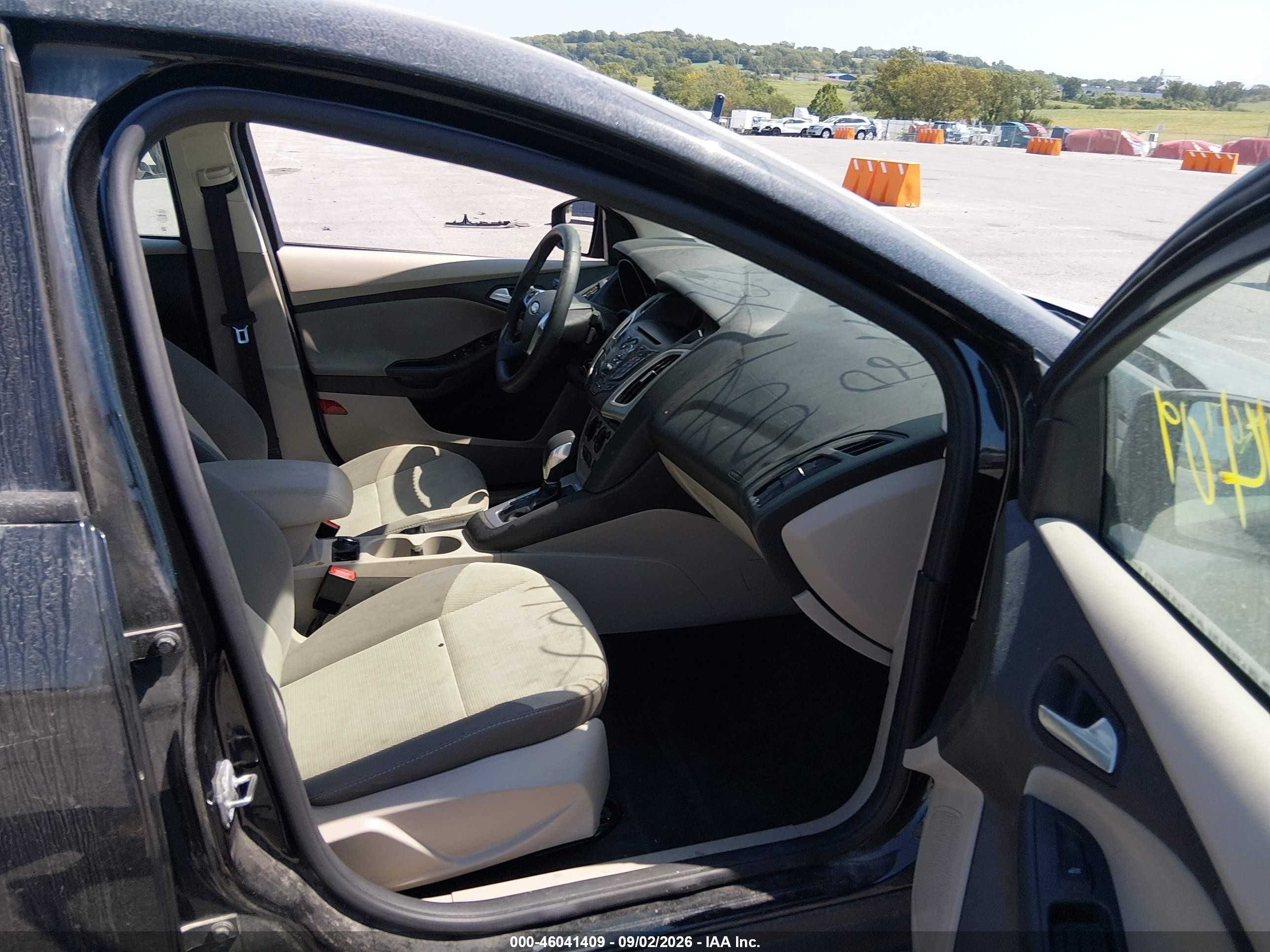 2014 Ford Focus Se Black vin: 1FADP3F27EL460761