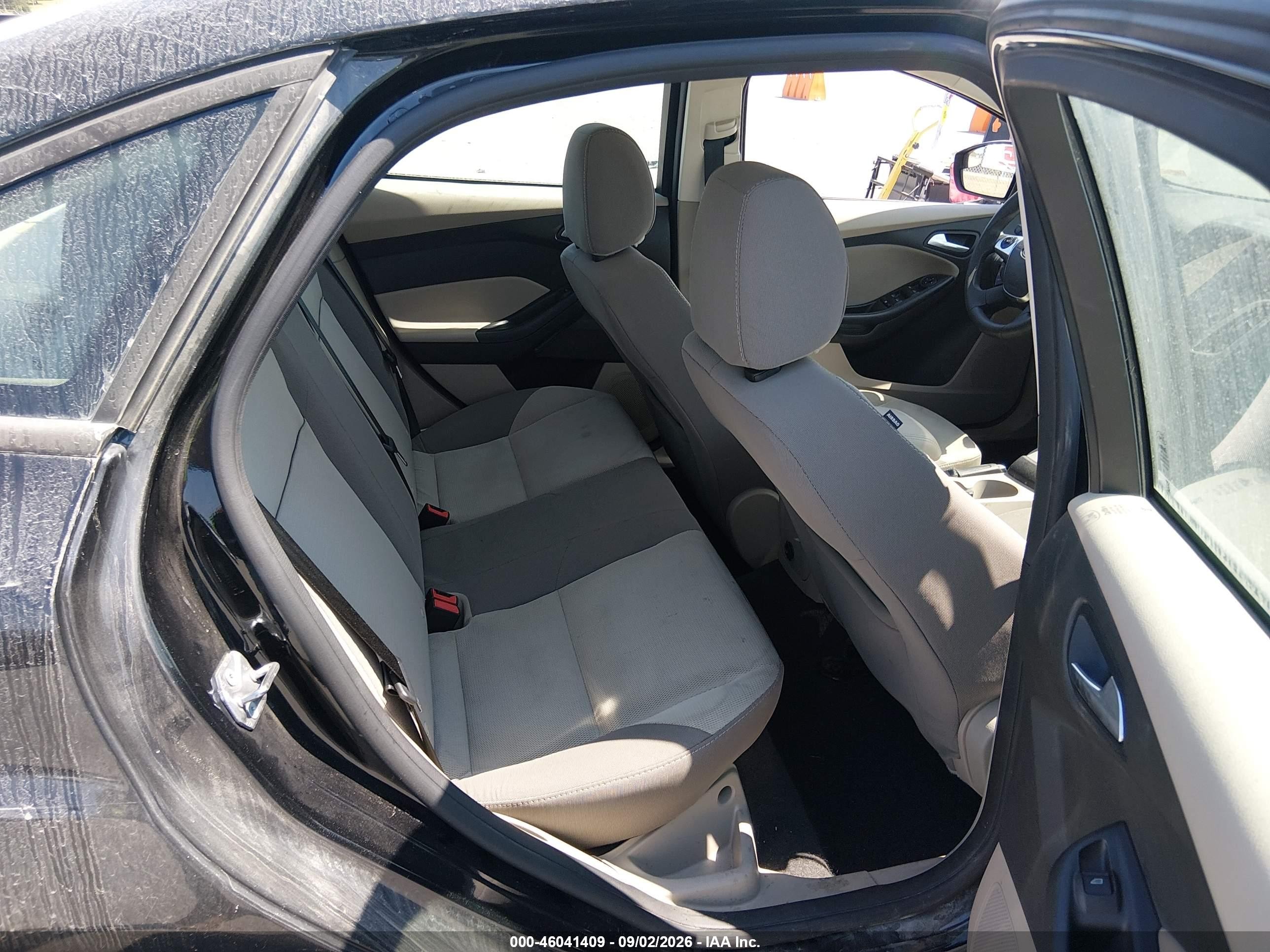 2014 Ford Focus Se Black vin: 1FADP3F27EL460761