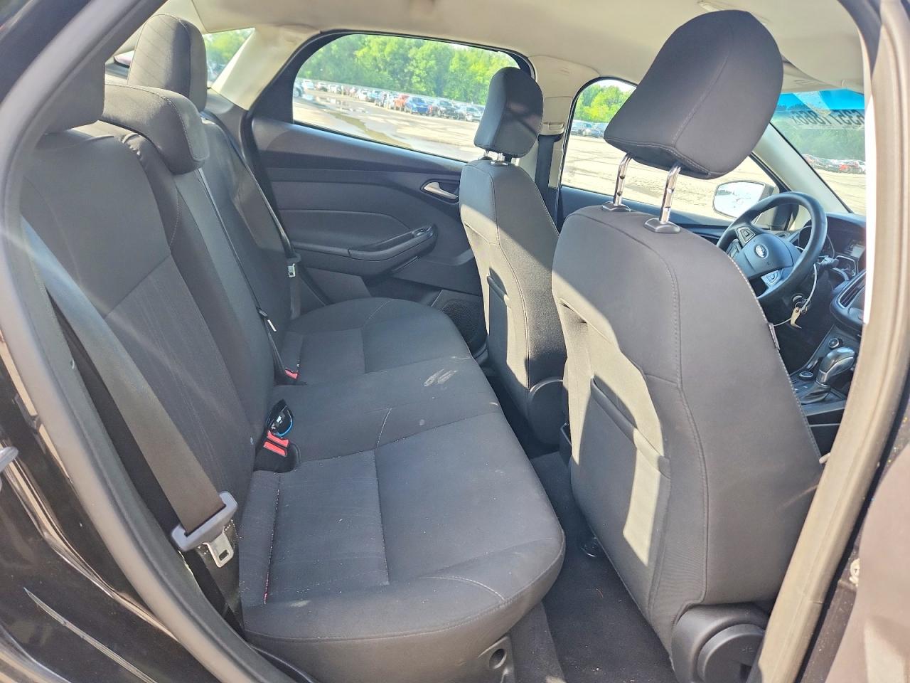 2015 Ford Focus Se Black vin: 1FADP3F27FL217016