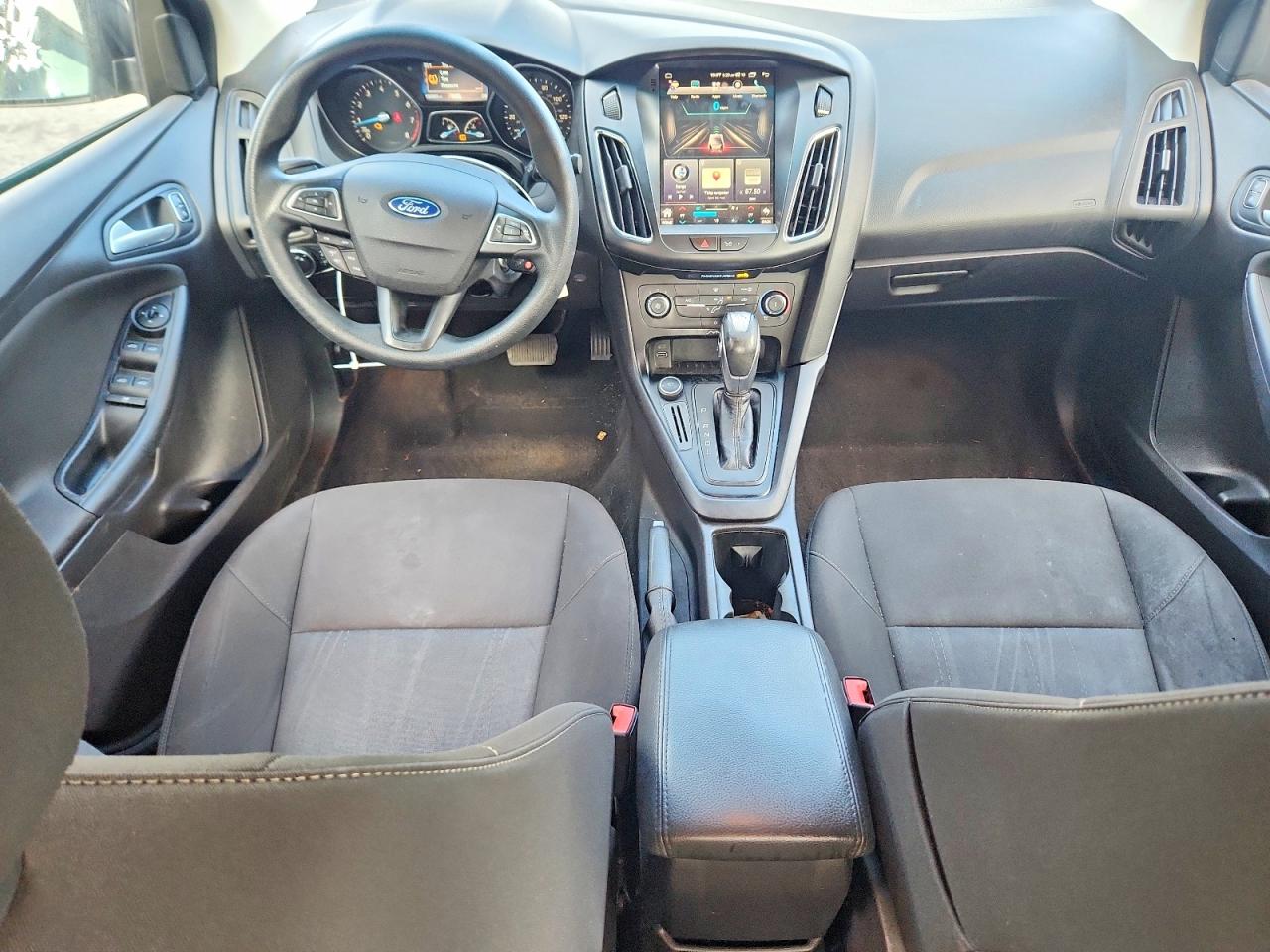 2015 Ford Focus Se Black vin: 1FADP3F27FL217016