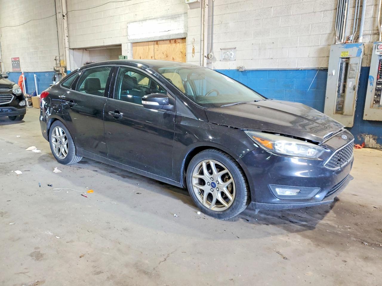 2015 Ford Focus Se Черный vin: 1FADP3F27FL218408