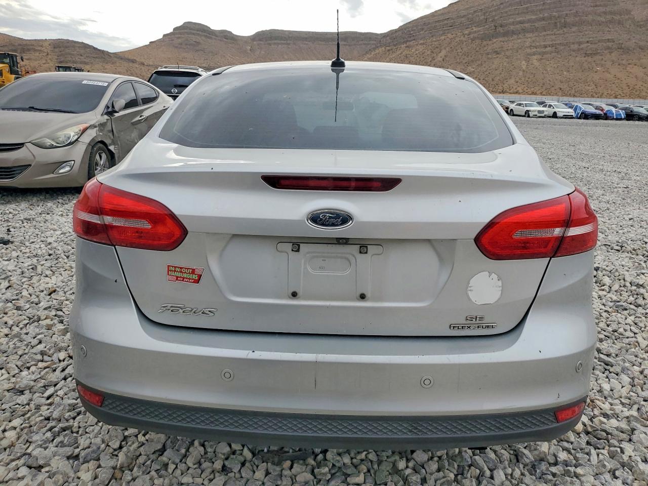 2015 Ford Focus Se Silver vin: 1FADP3F27FL220420