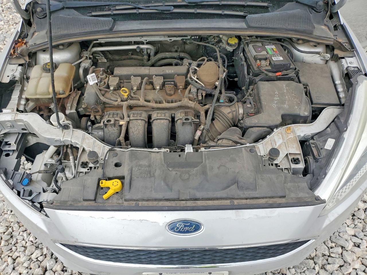 2015 Ford Focus Se Silver vin: 1FADP3F27FL220420