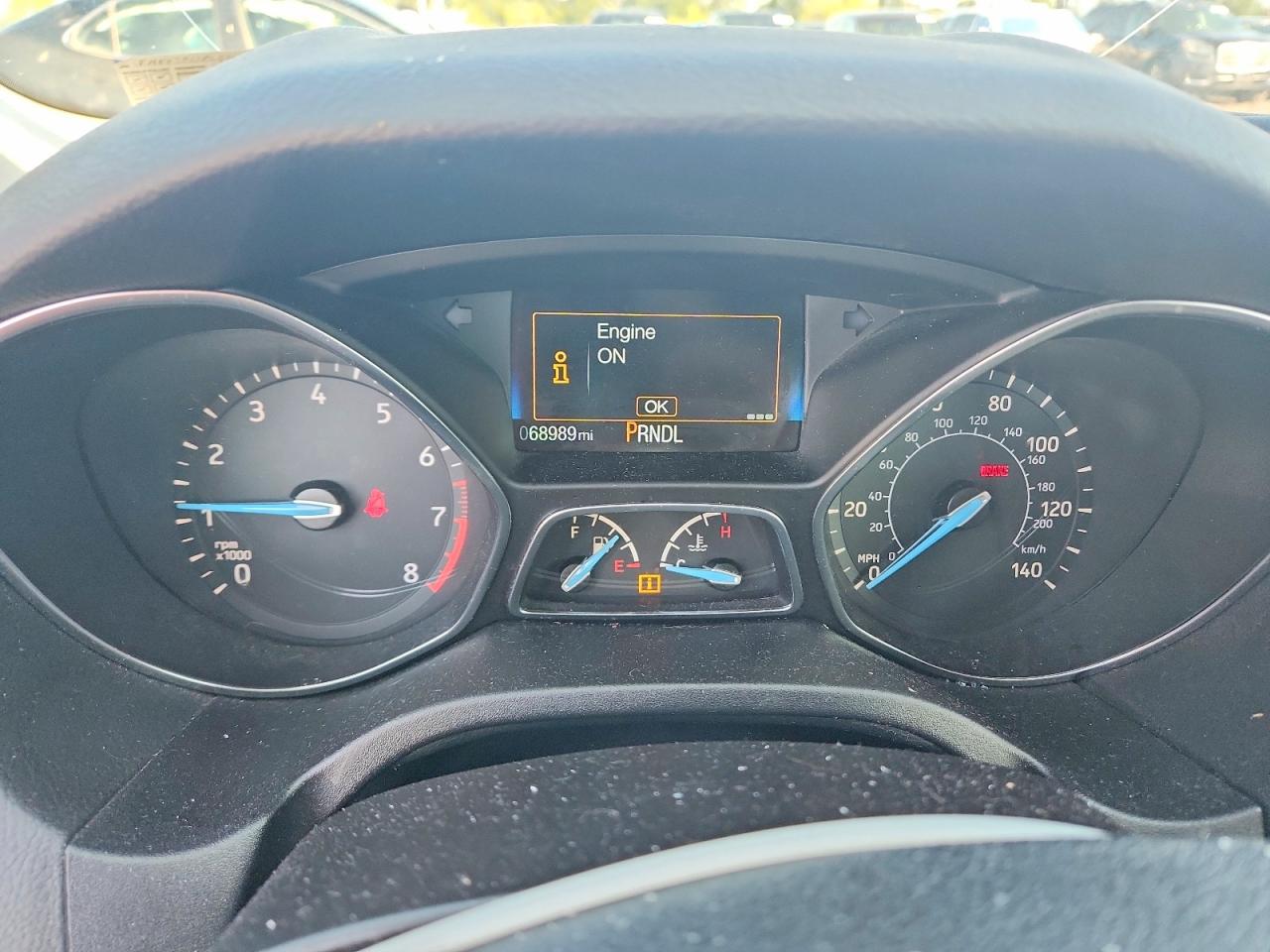 2015 Ford Focus Se Blue vin: 1FADP3F27FL226931
