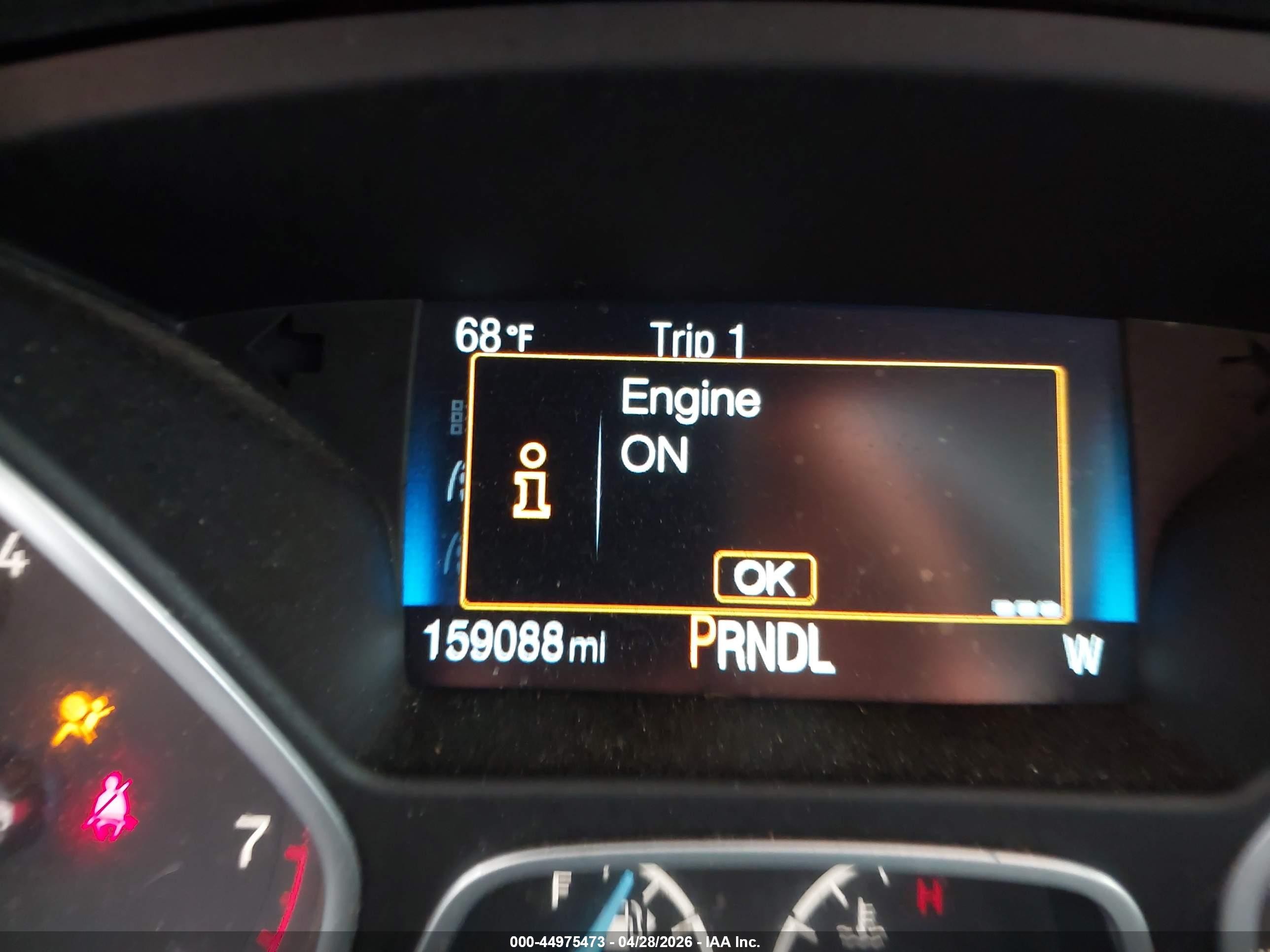 2015 Ford Focus Se Серый vin: 1FADP3F27FL234088