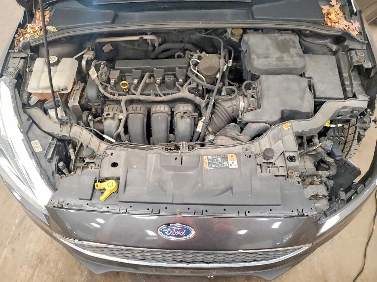 2015 Ford Focus Se Gray vin: 1FADP3F27FL243387