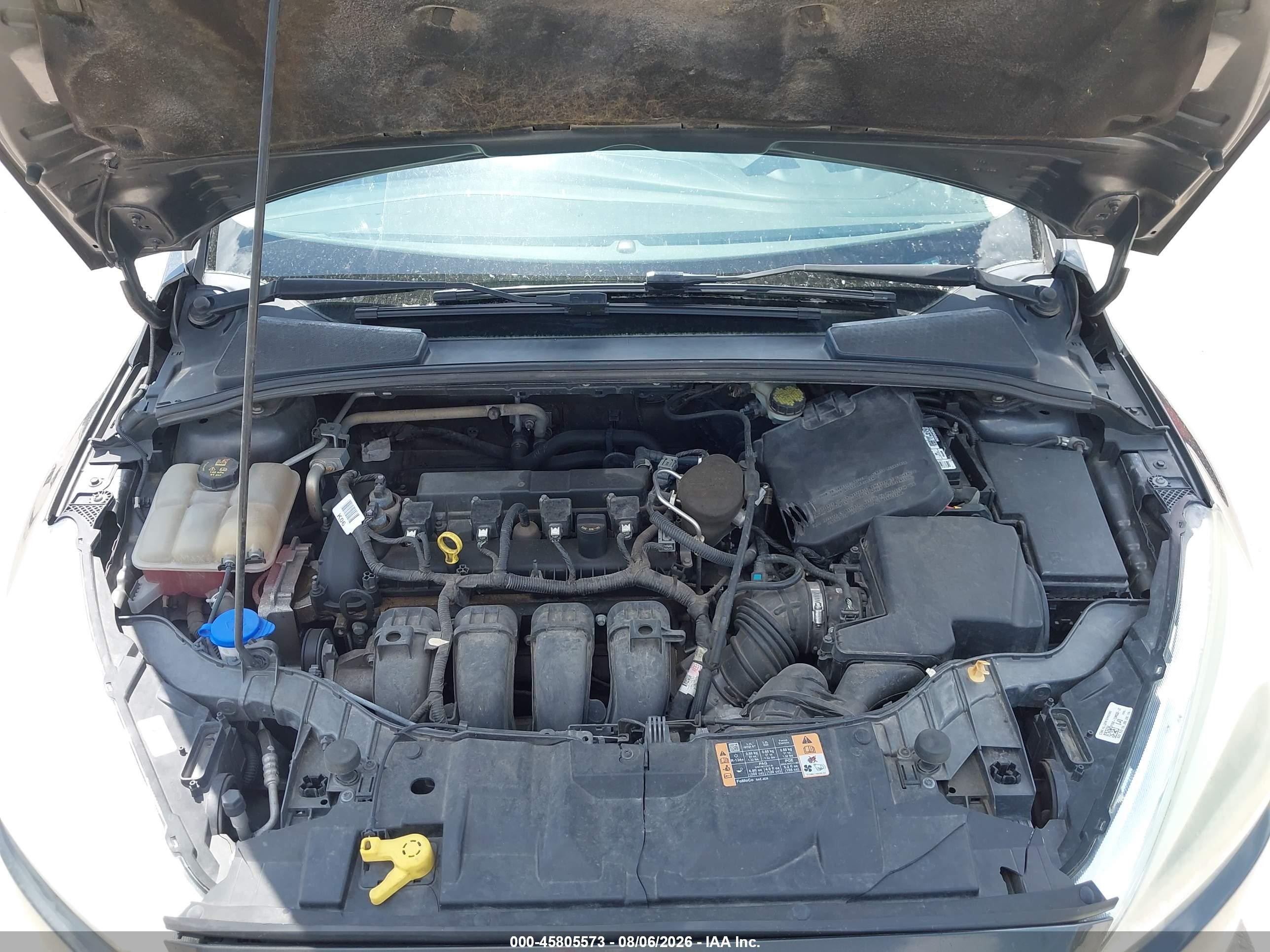 2015 Ford Focus Se Gray vin: 1FADP3F27FL243745