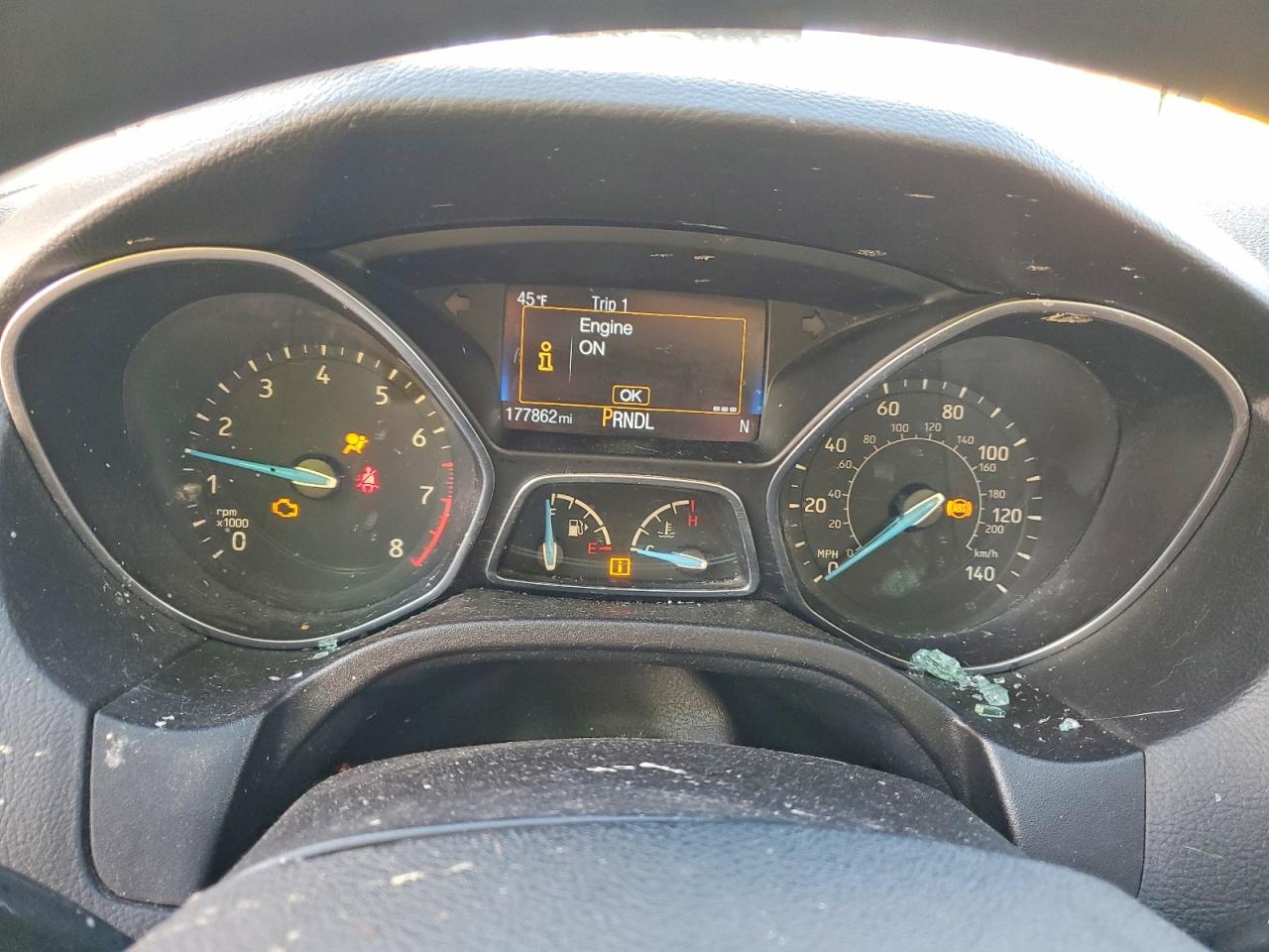 2015 Ford Focus Se White vin: 1FADP3F27FL244250