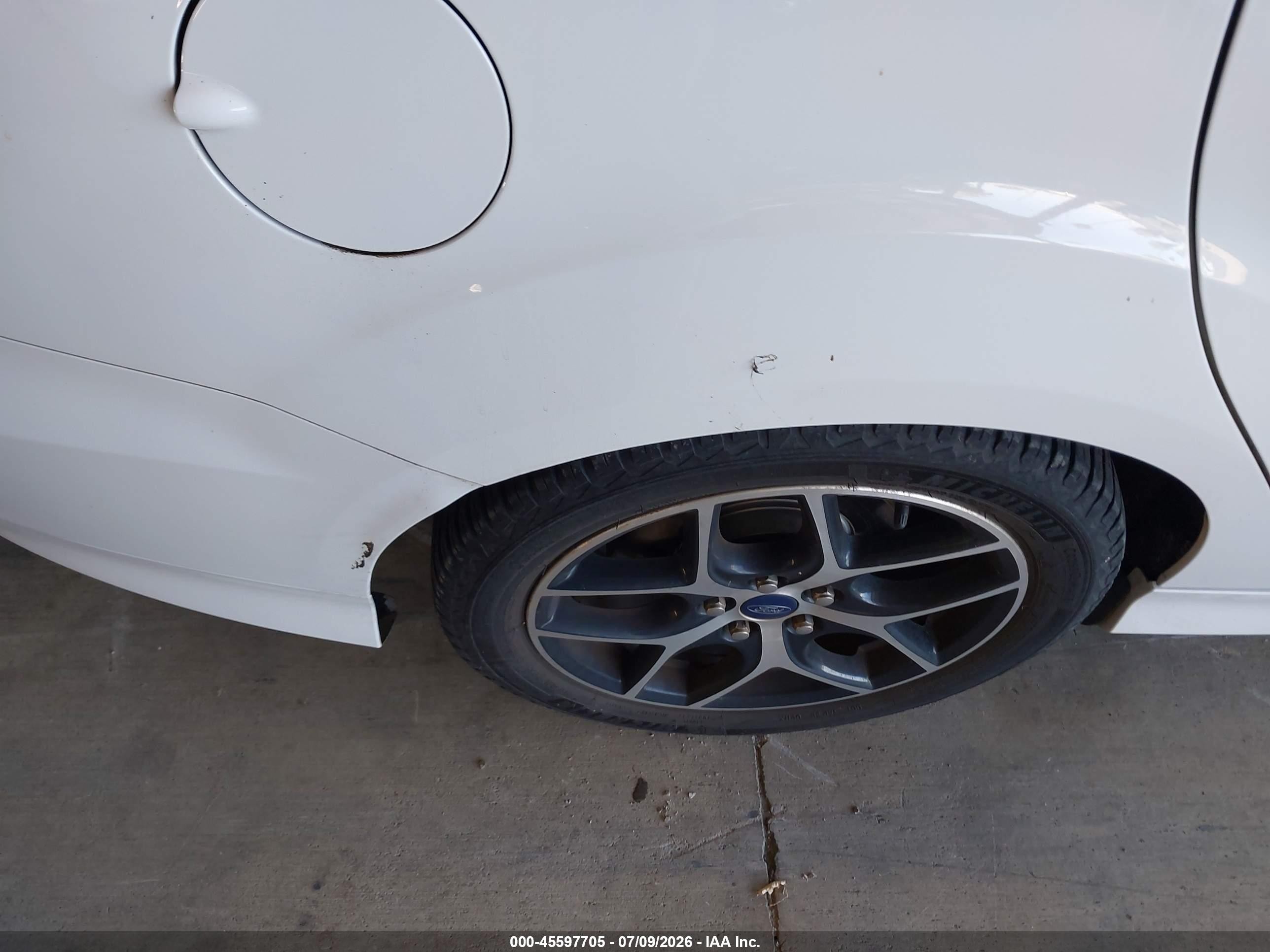 2015 Ford Focus Se White vin: 1FADP3F27FL248797