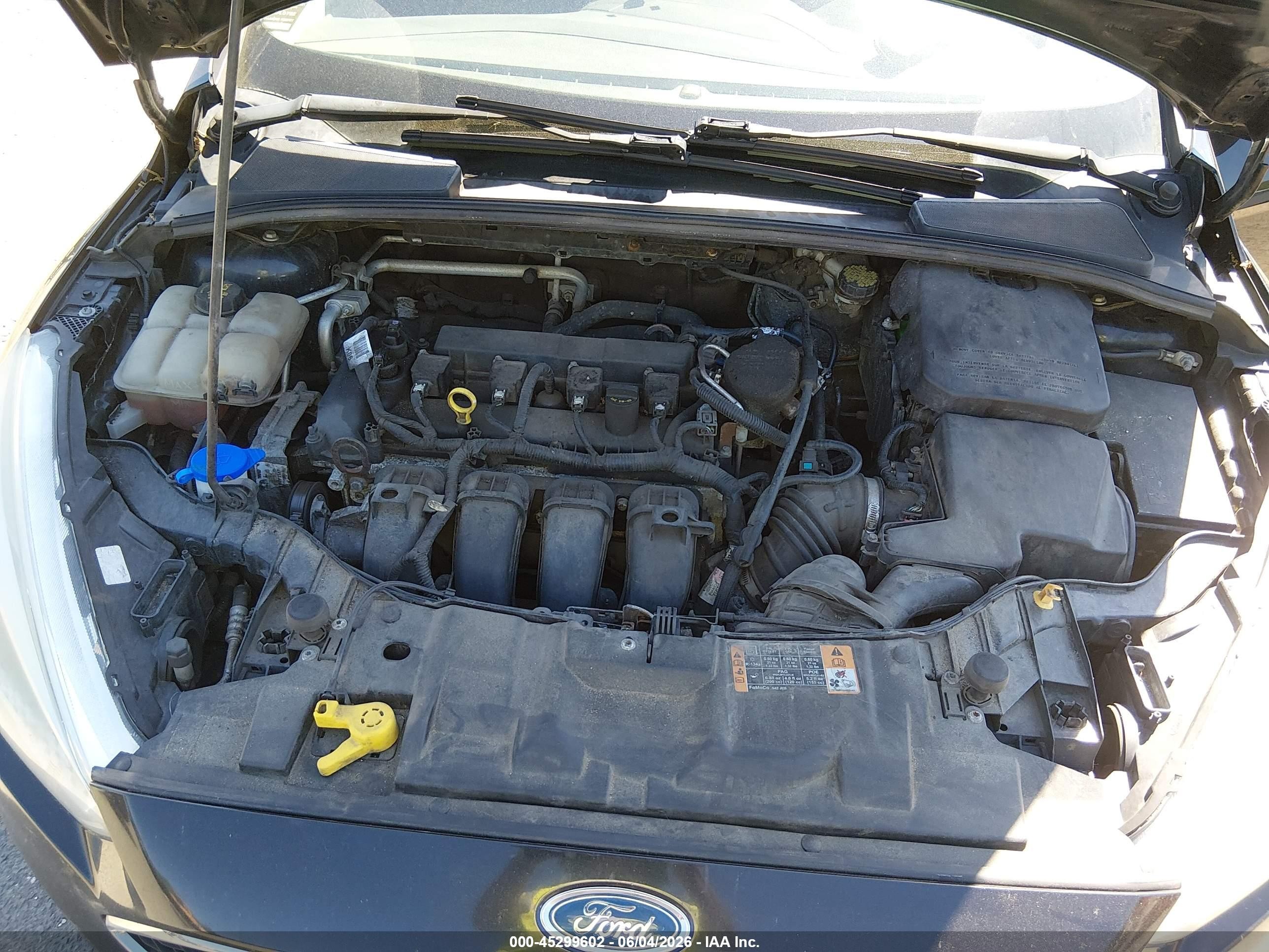 2015 Ford Focus Se Black vin: 1FADP3F27FL250842