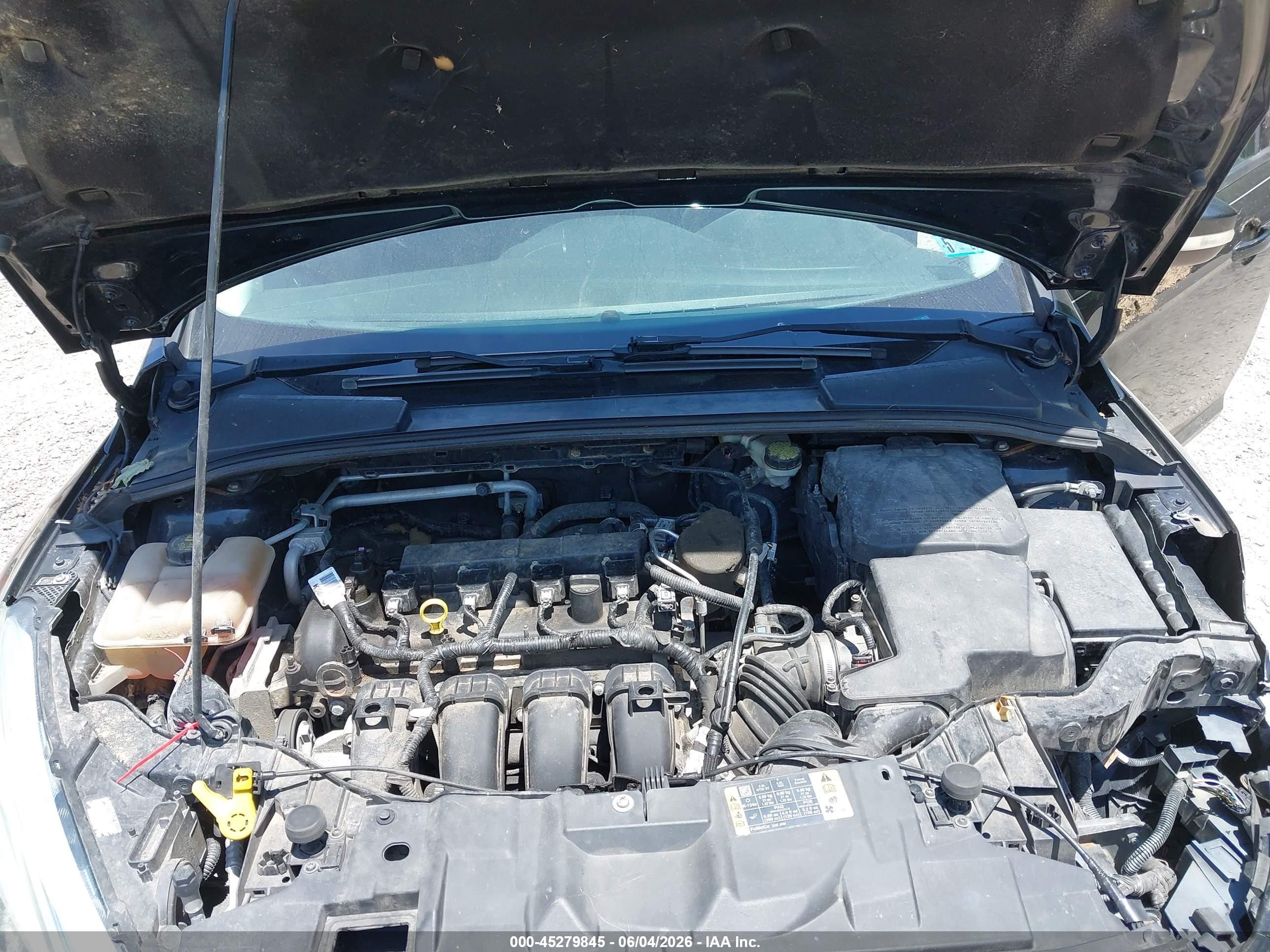 2015 Ford Focus Se Black vin: 1FADP3F27FL253109