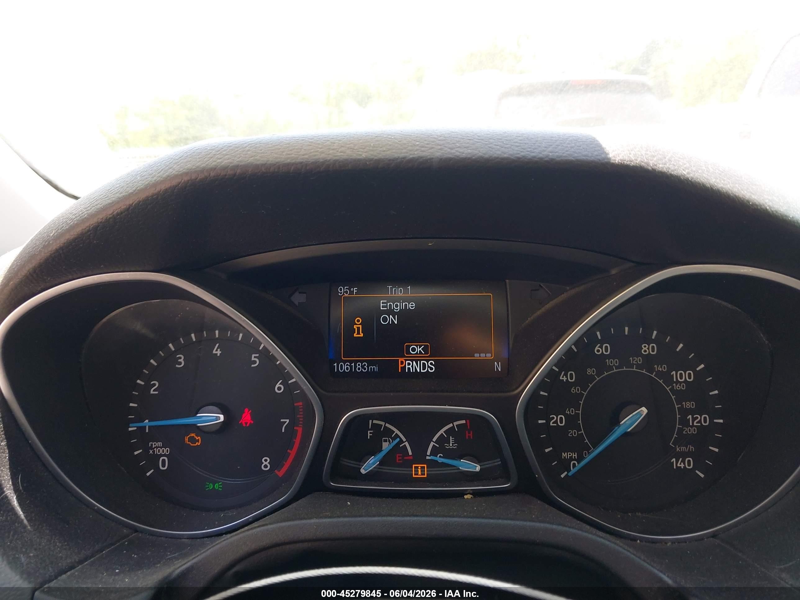 2015 Ford Focus Se Black vin: 1FADP3F27FL253109