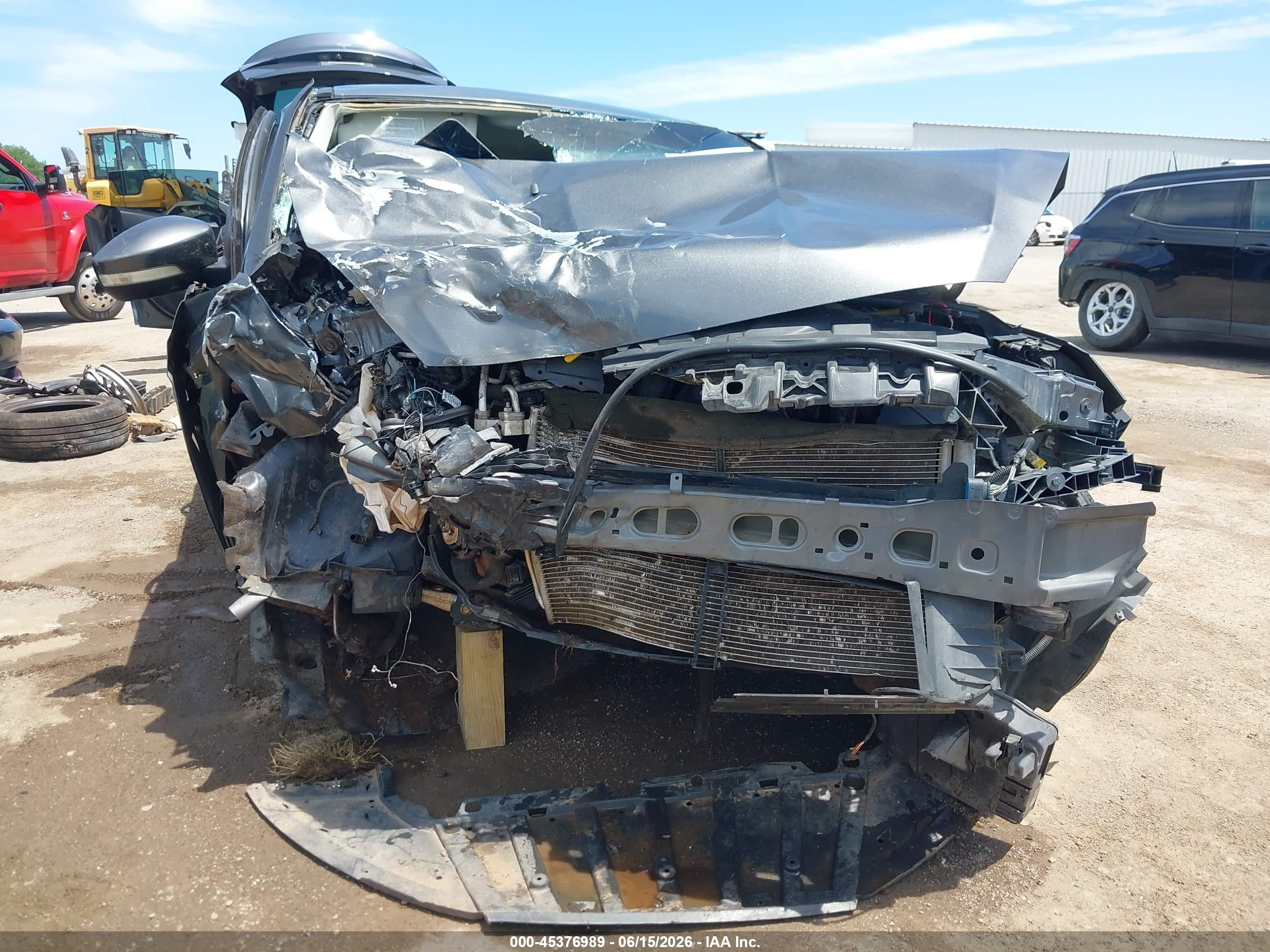 2015 Ford Focus Se Серый vin: 1FADP3F27FL255541