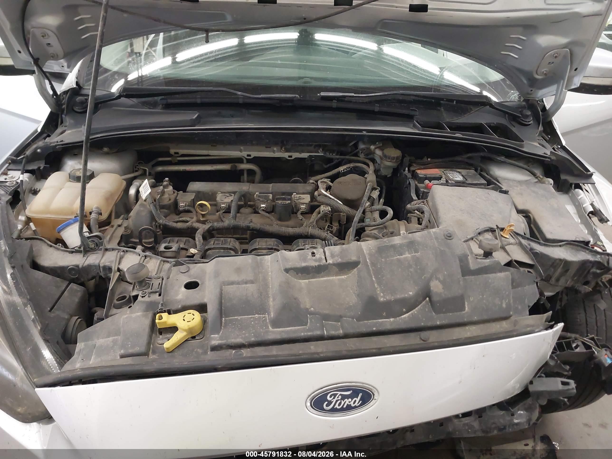 2015 Ford Focus Se Silver vin: 1FADP3F27FL259041