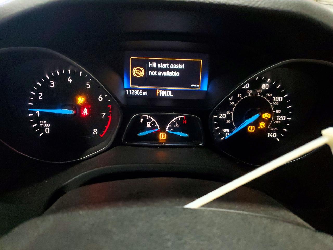 2015 Ford Focus Se White vin: 1FADP3F27FL262909