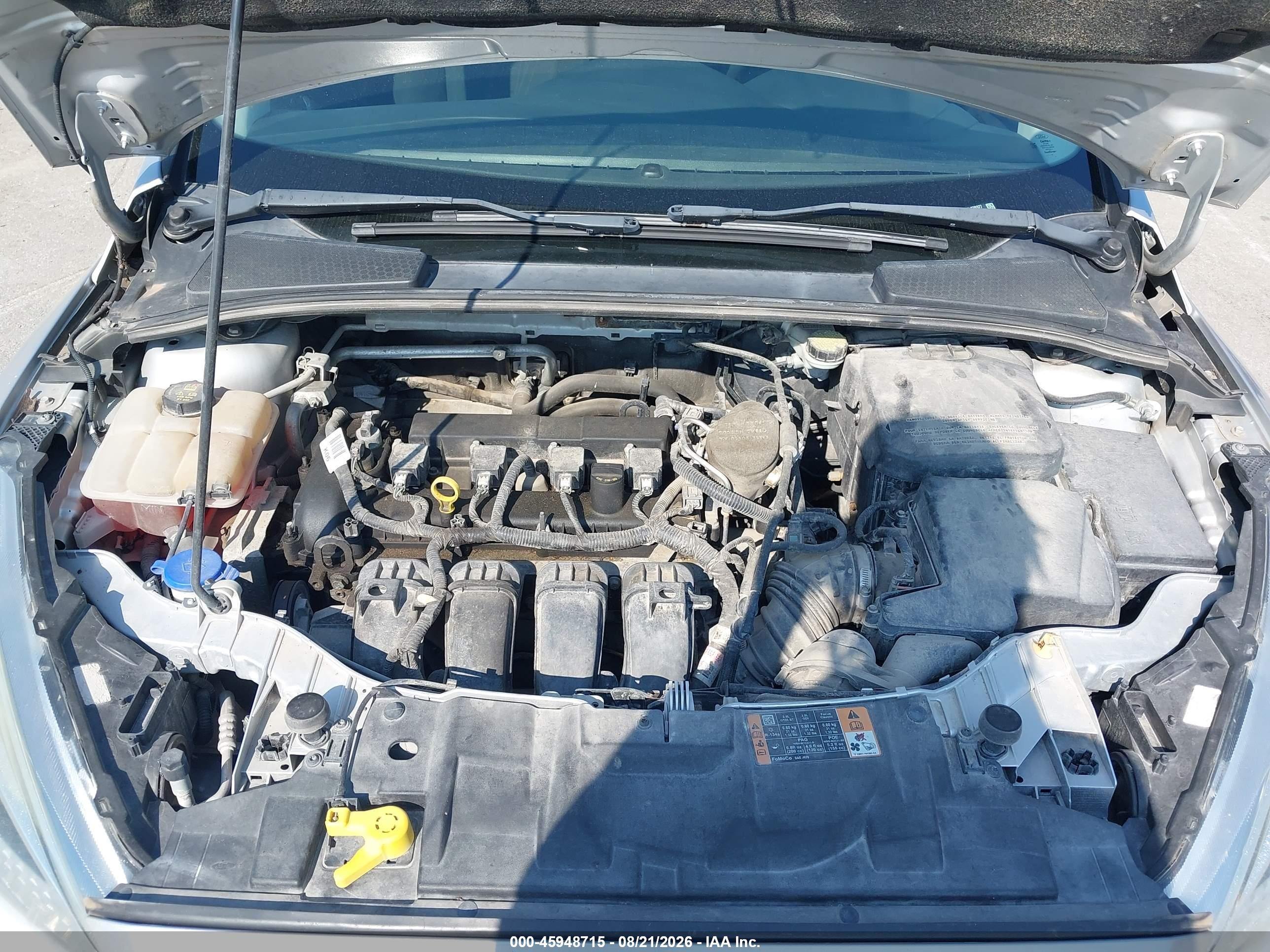 2015 Ford Focus Se Silver vin: 1FADP3F27FL270377