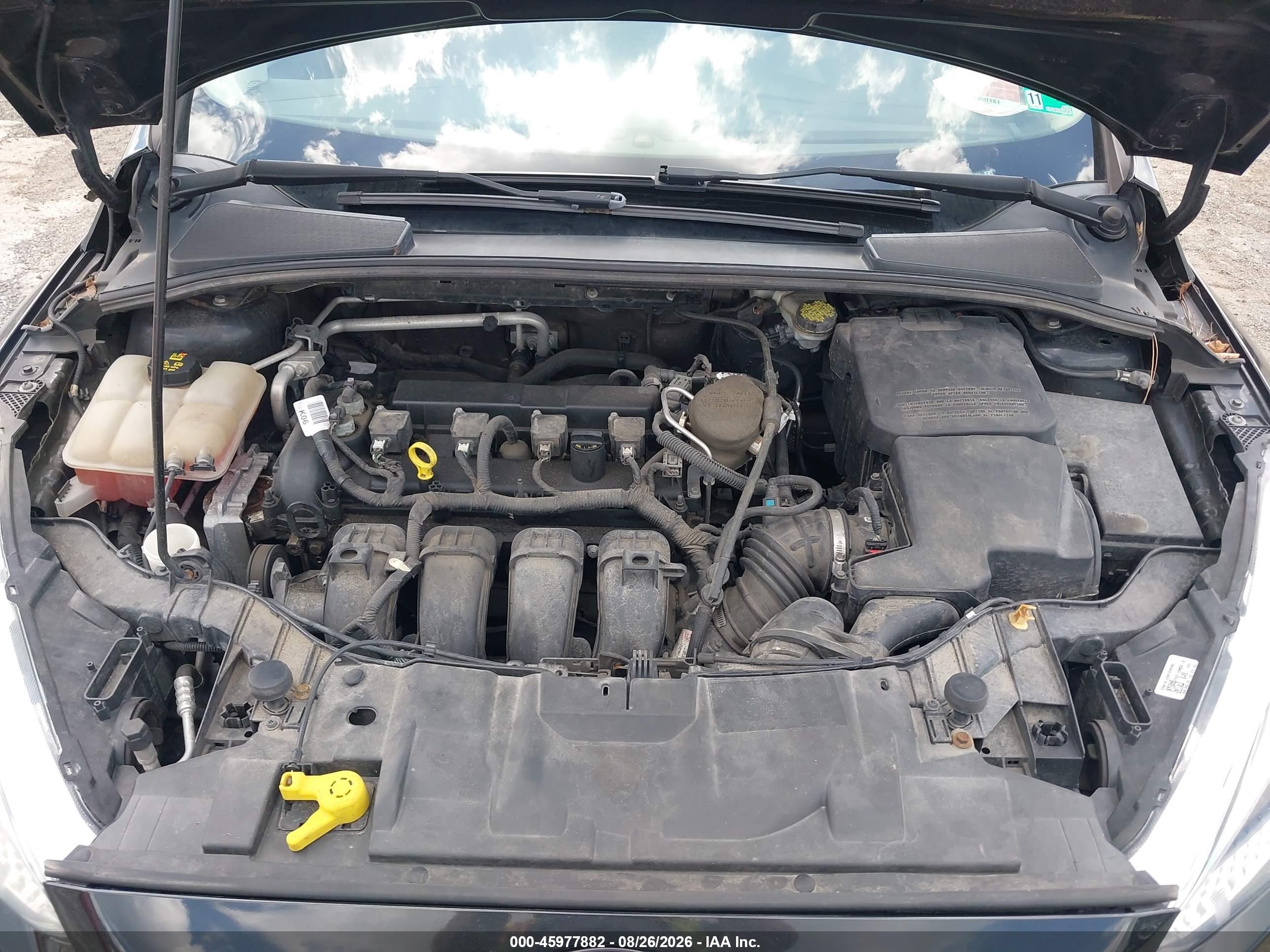 2015 Ford Focus Se Черный vin: 1FADP3F27FL273764