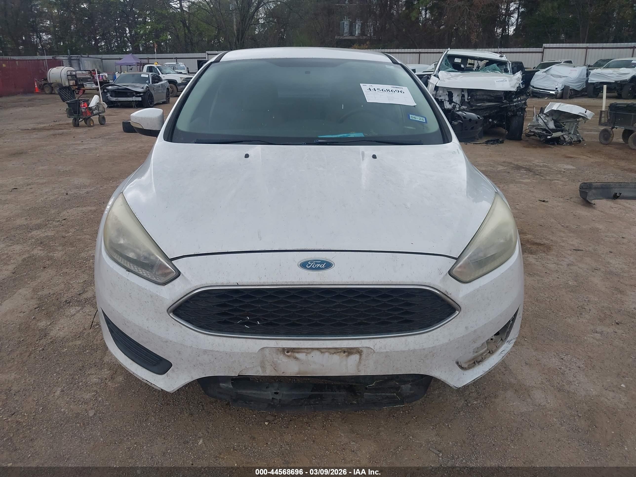 2015 Ford Focus Se Белый vin: 1FADP3F27FL287339