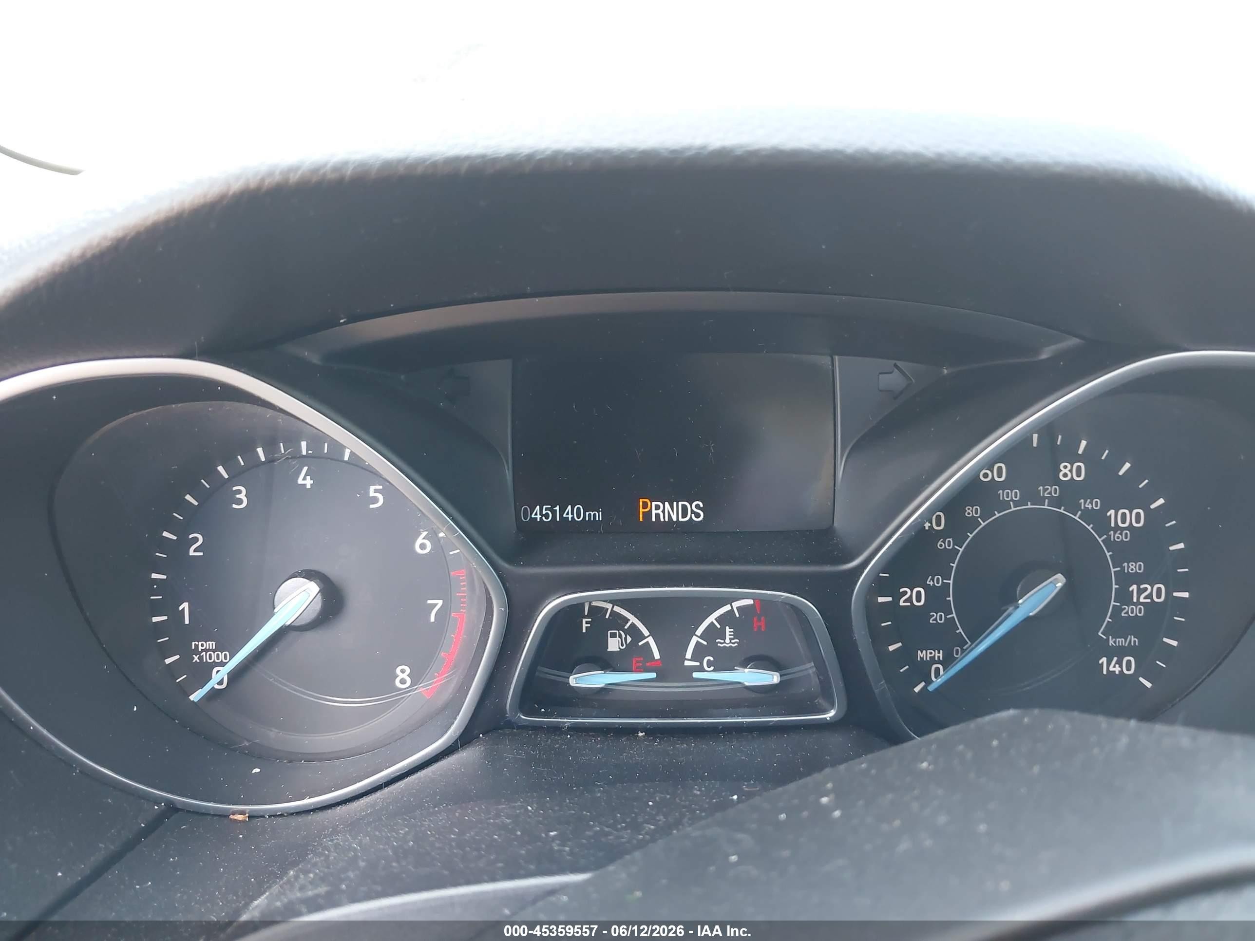 2015 Ford Focus Se Gray vin: 1FADP3F27FL292590