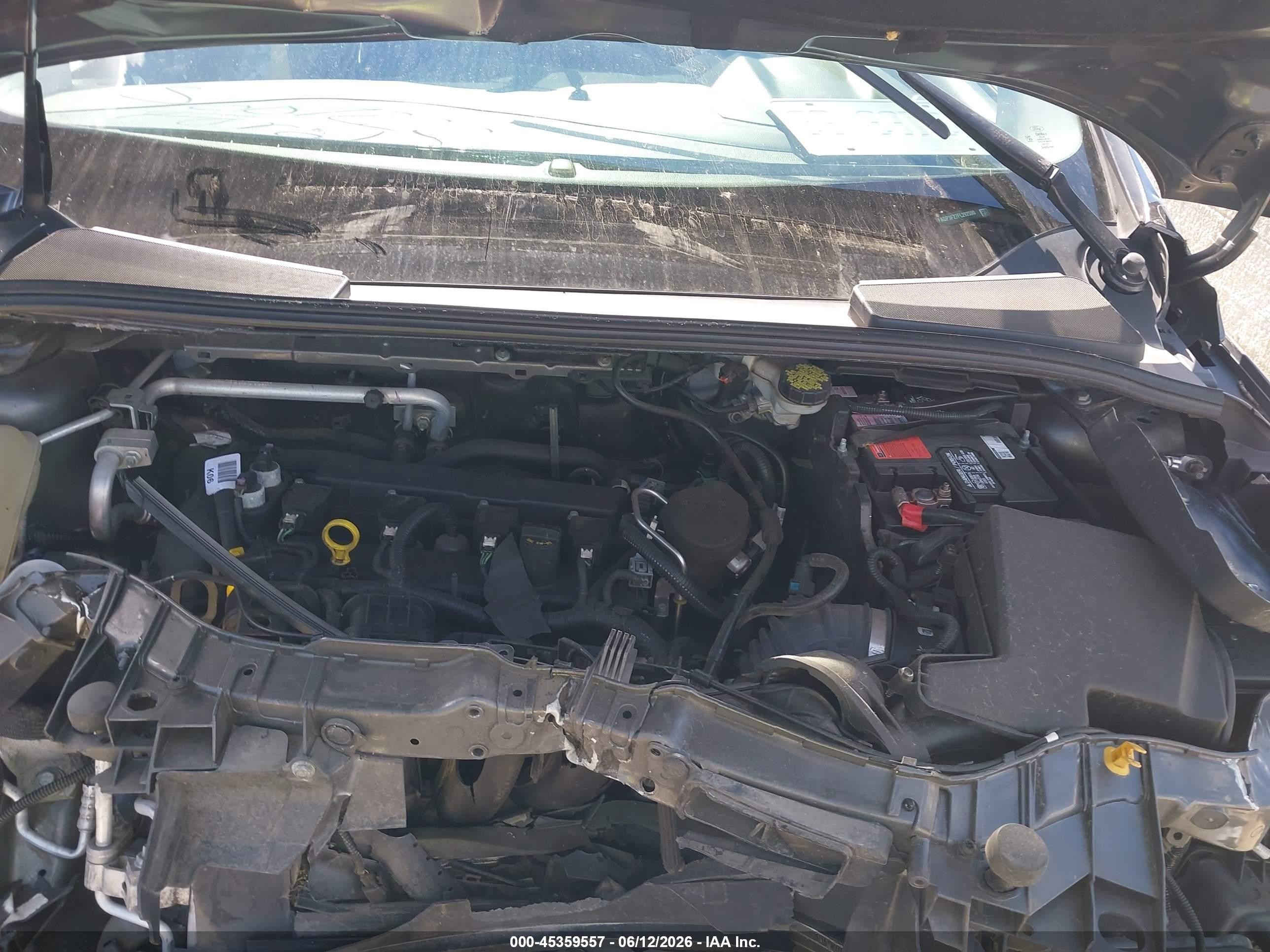 2015 Ford Focus Se Gray vin: 1FADP3F27FL292590