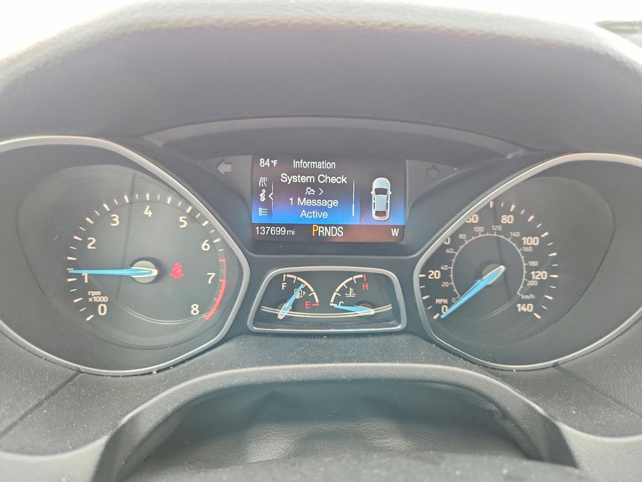 2015 Ford Focus Se White vin: 1FADP3F27FL305676
