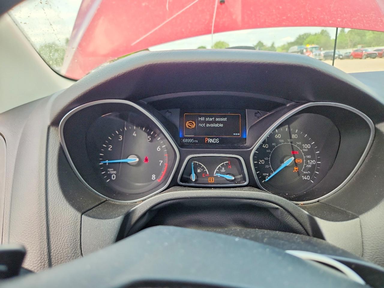 2015 Ford Focus Se Burgundy vin: 1FADP3F27FL311249