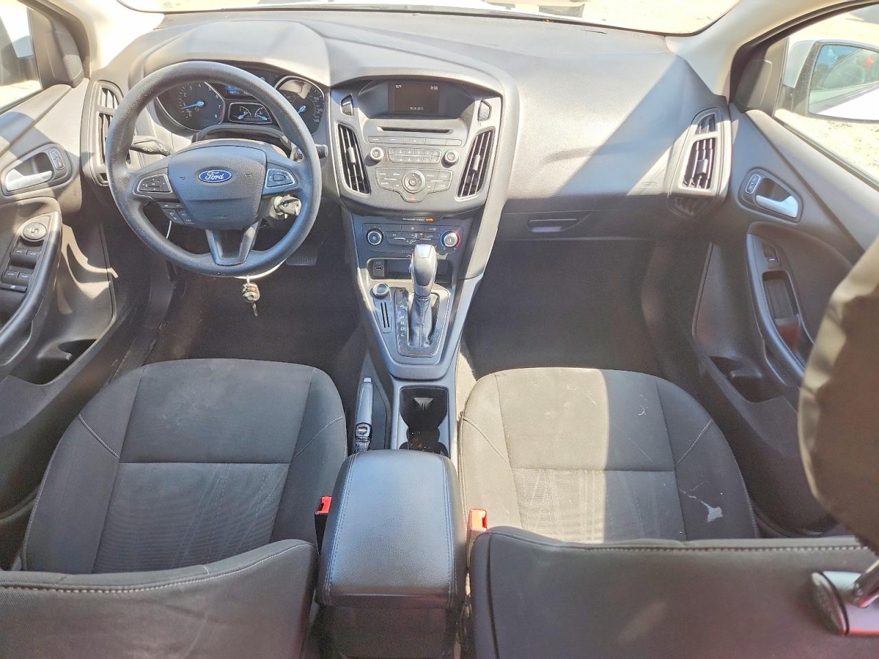 2015 Ford Focus Se White vin: 1FADP3F27FL317567
