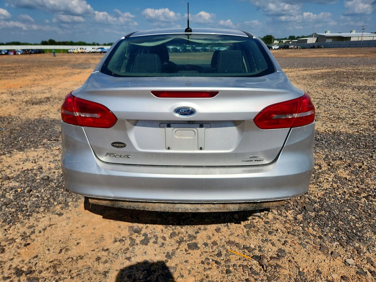 2015 Ford Focus Se Silver vin: 1FADP3F27FL317715